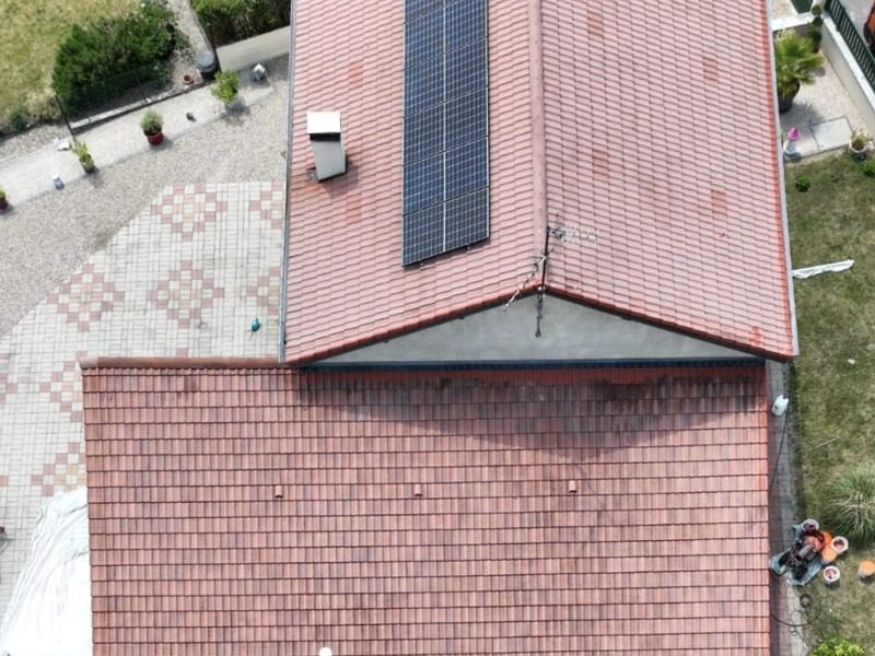 Vue drone avant