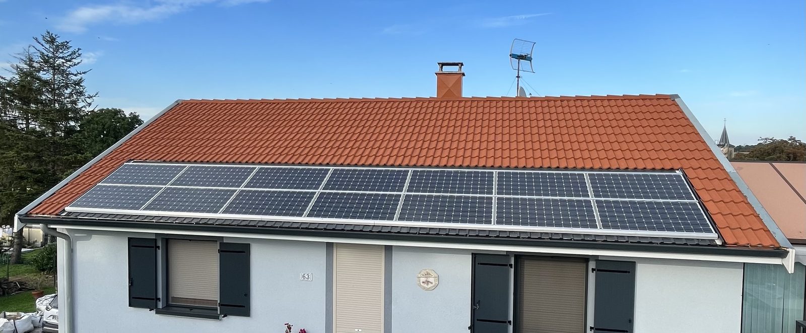 Toiture : panneaux solaires